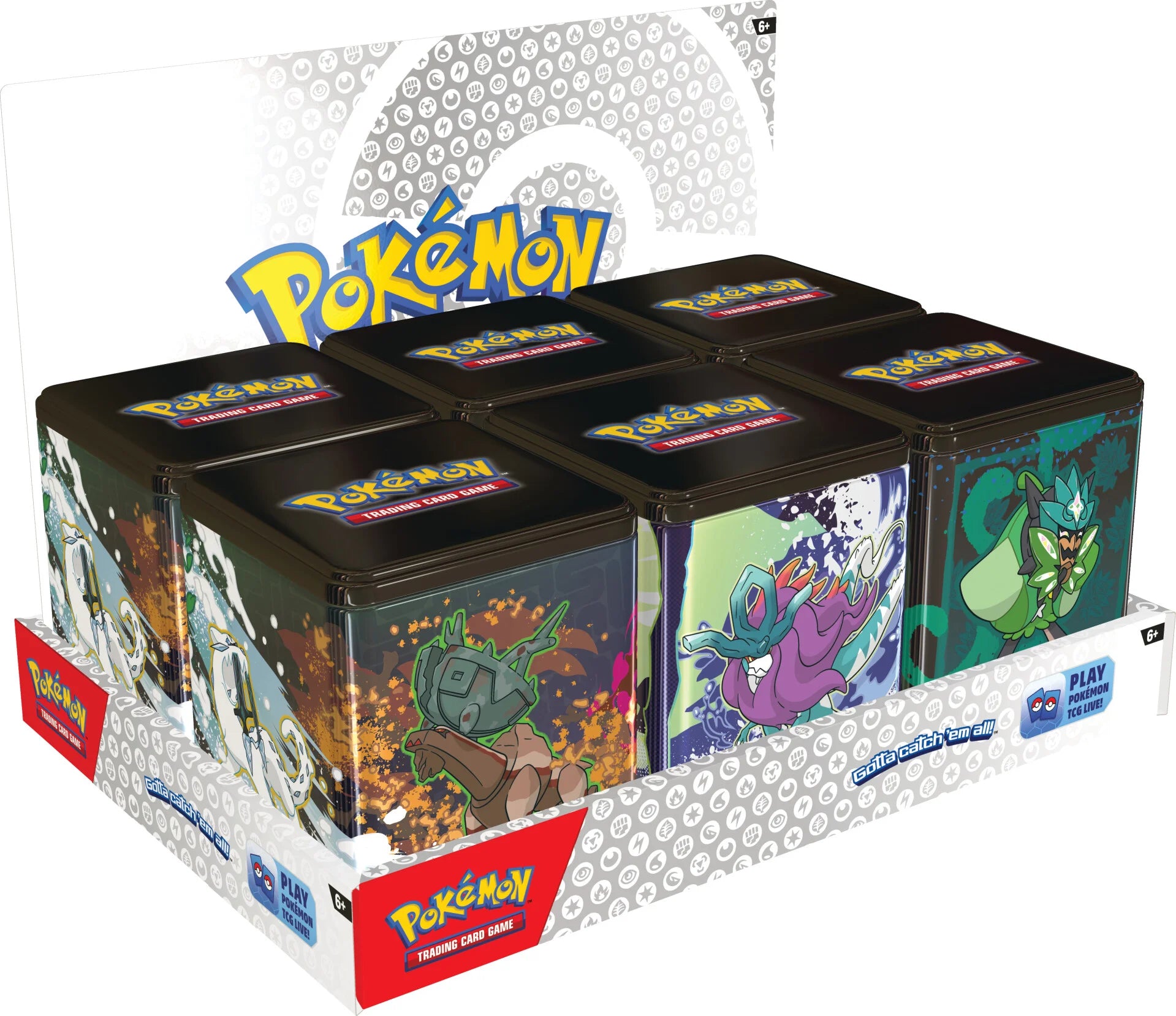 pokemon trading card game stacking tin 2025 Pokemon 2025 Stacking Tin