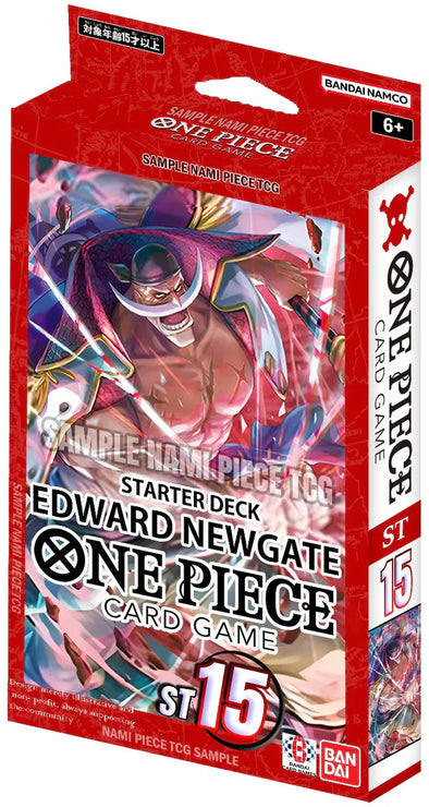 One Piece Card Game: Starter Deck -Red Edward.Newgate- (ST-15)