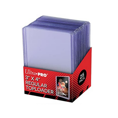 Ultra Pro - 3x4 Inch Toploaders - 25 Pack