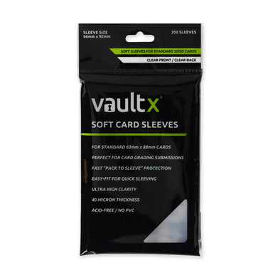 VaultX - Soft Card Sleeve 200 Count