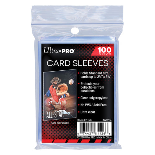 Ultra Pro - Standard Soft Sleeve 100 Count